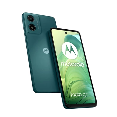 Motorola Moto G04 4/64GB DualSIM kártyafüggetlen okostelefon - zöld (Android)