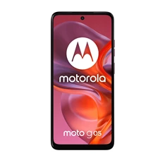 Motorola Moto G05 4/128GB DualSIM kártyafüggetlen okostelefon - piros (Android)