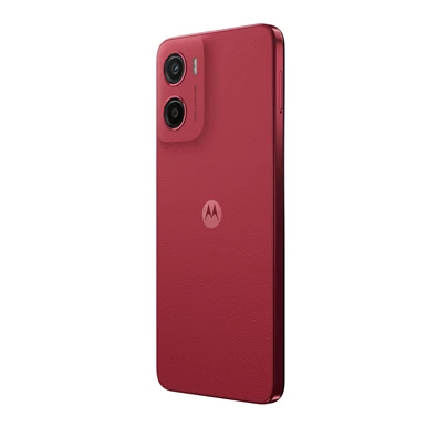 Motorola Moto G05 4/128GB DualSIM kártyafüggetlen okostelefon - piros (Android)