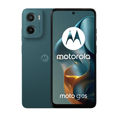 Motorola Moto G05 4/128GB DualSIM kártyafüggetlen okostelefon - zöld (Android)