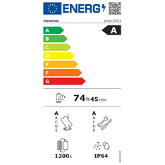 Motorola Moto G06 Power 4/256GB DualSIM kártyafüggetlen okostelefon - Pantone Tapestry - kék (Android)