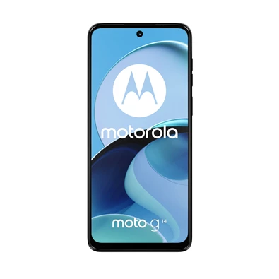 Motorola Moto G14 4/128GB DualSIM kártyafüggetlen okostelefon - Sky Blue (Android)