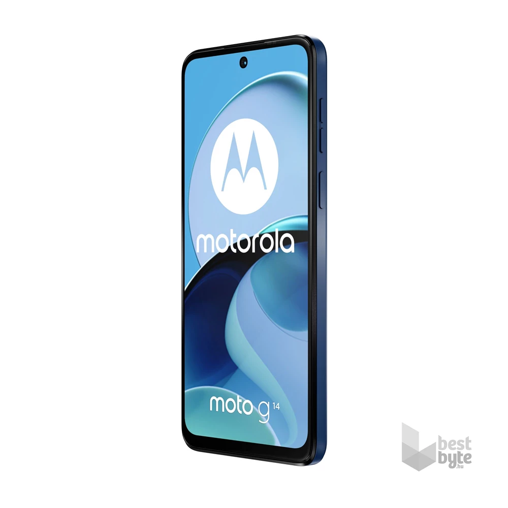 Motorola Moto G14 4/128GB DualSIM kártyafüggetlen okostelefon - Sky Blue (Android)
