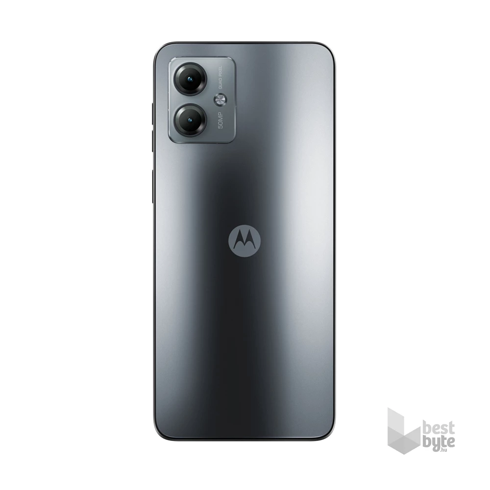 Motorola Moto G14 4/128GB DualSIM kártyafüggetlen okostelefon - Steel Gray (Android)