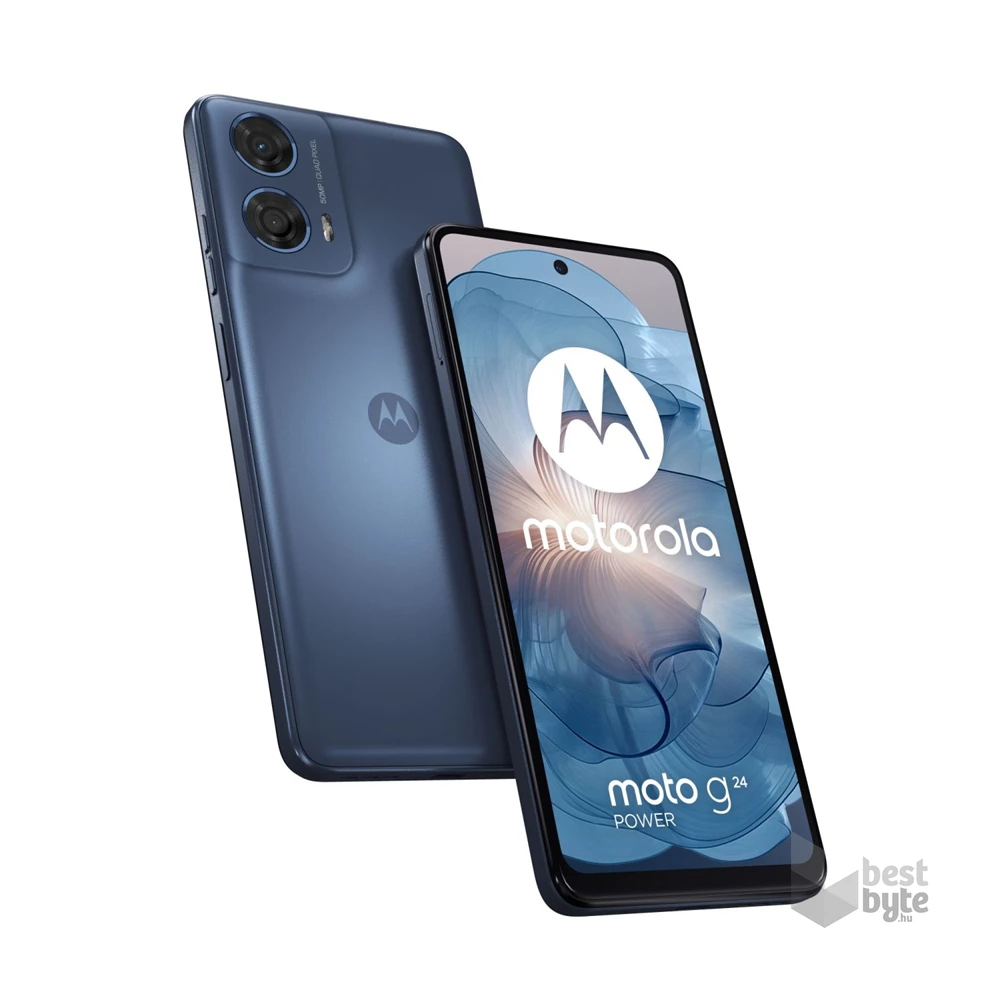 Motorola Moto G24 Power Edition 8/256GB DualSIM kártyafüggetlen okostelefon - sötétkék (Android) (Újracsomagolt)