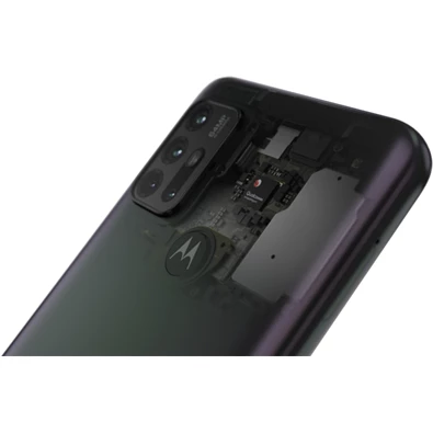 Motorola Moto G30 4GB/128GB DualSIM kártyafüggetlen okostelefon - Dark Pearl (Android)