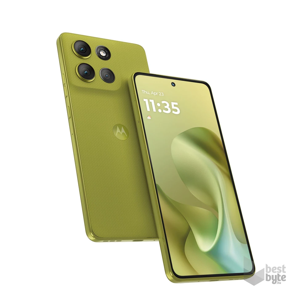 Motorola Moto G86 8/256GB DualSIM kártyafüggetlen okostelefon - Pantone Golden Cypress - zöld (Android) (Újszerű)