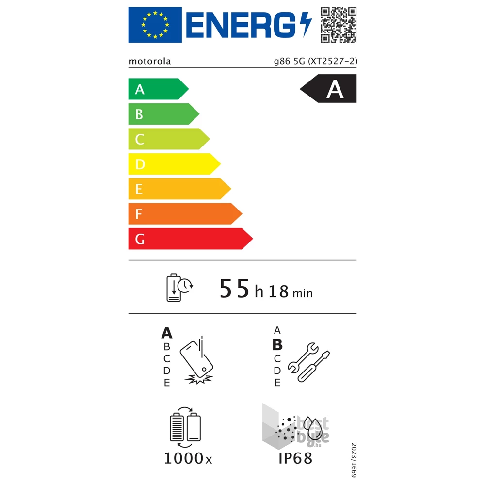 Motorola Moto G86 8/256GB DualSIM kártyafüggetlen okostelefon - Pantone Golden Cypress - zöld (Android) (Újszerű)