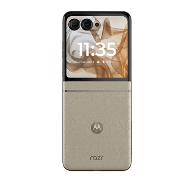 Motorola Razr 50 8/256GB DualSIM kártyafüggetlen okostelefon - homok (Android)