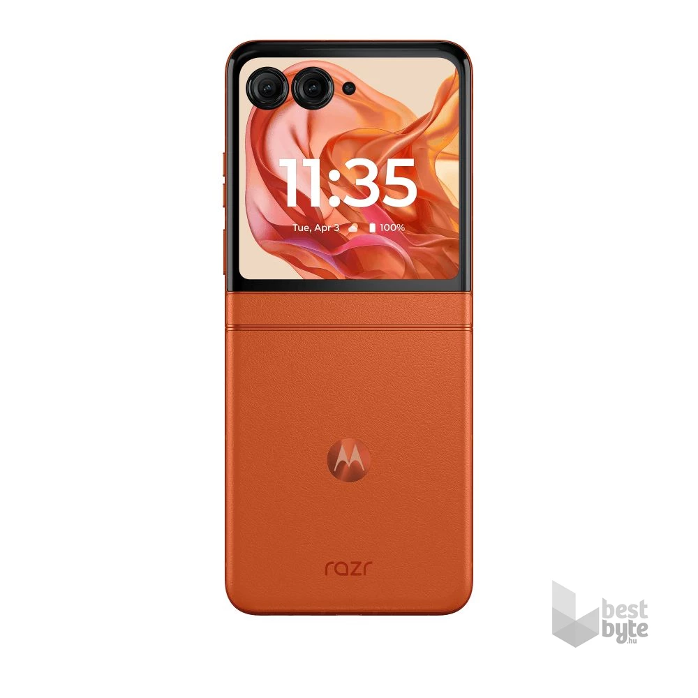 Motorola Razr 50 8/256GB DualSIM kártyafüggetlen okostelefon - narancs (Android)