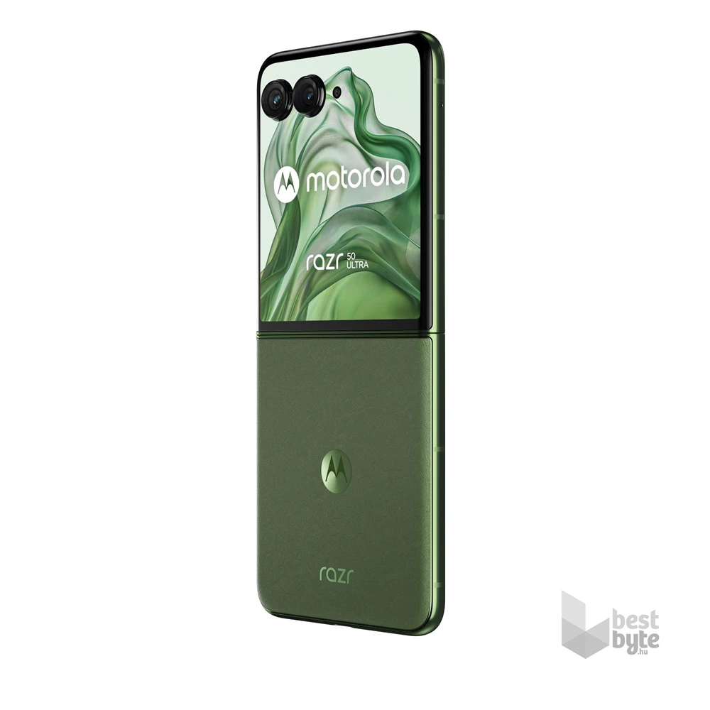 Motorola Razr 50 Ultra 12/512GB DualSIM kártyafüggetlen okostelefon - zöld (Android)