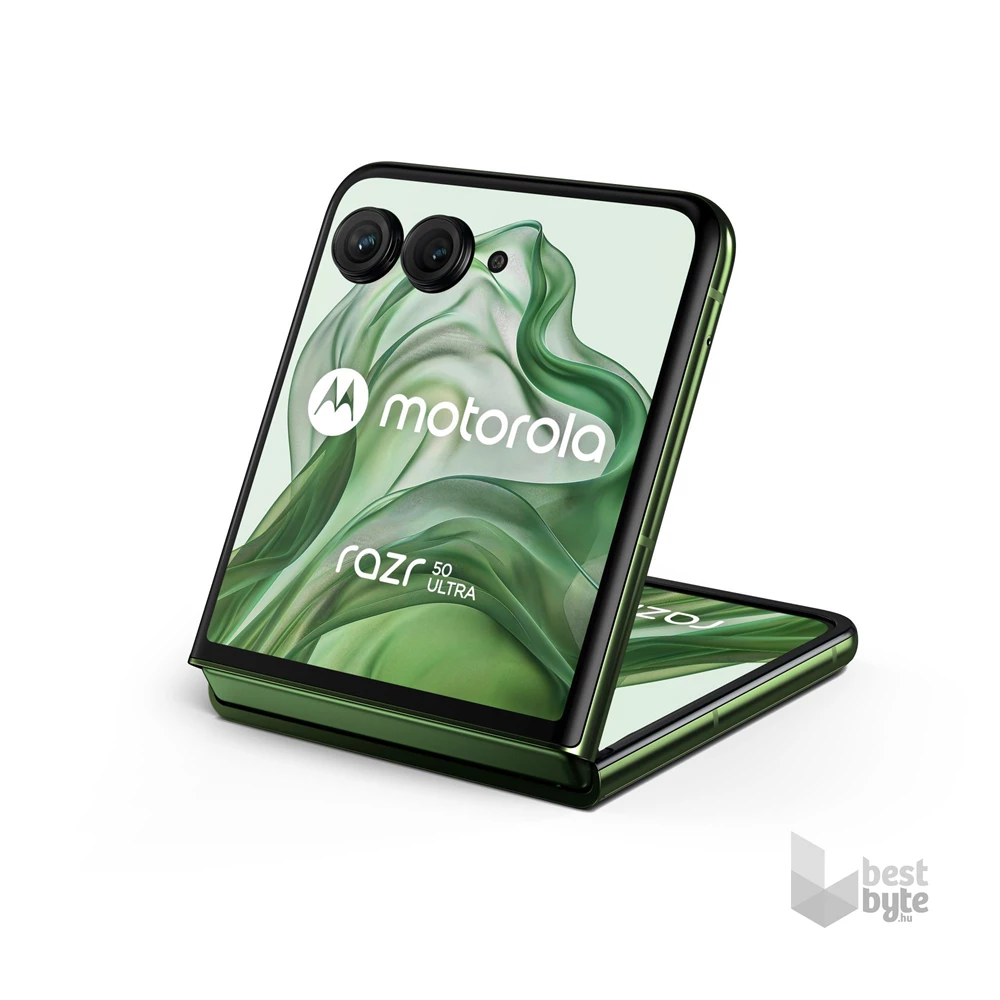 Motorola Razr 50 Ultra 12/512GB DualSIM kártyafüggetlen okostelefon - zöld (Android)