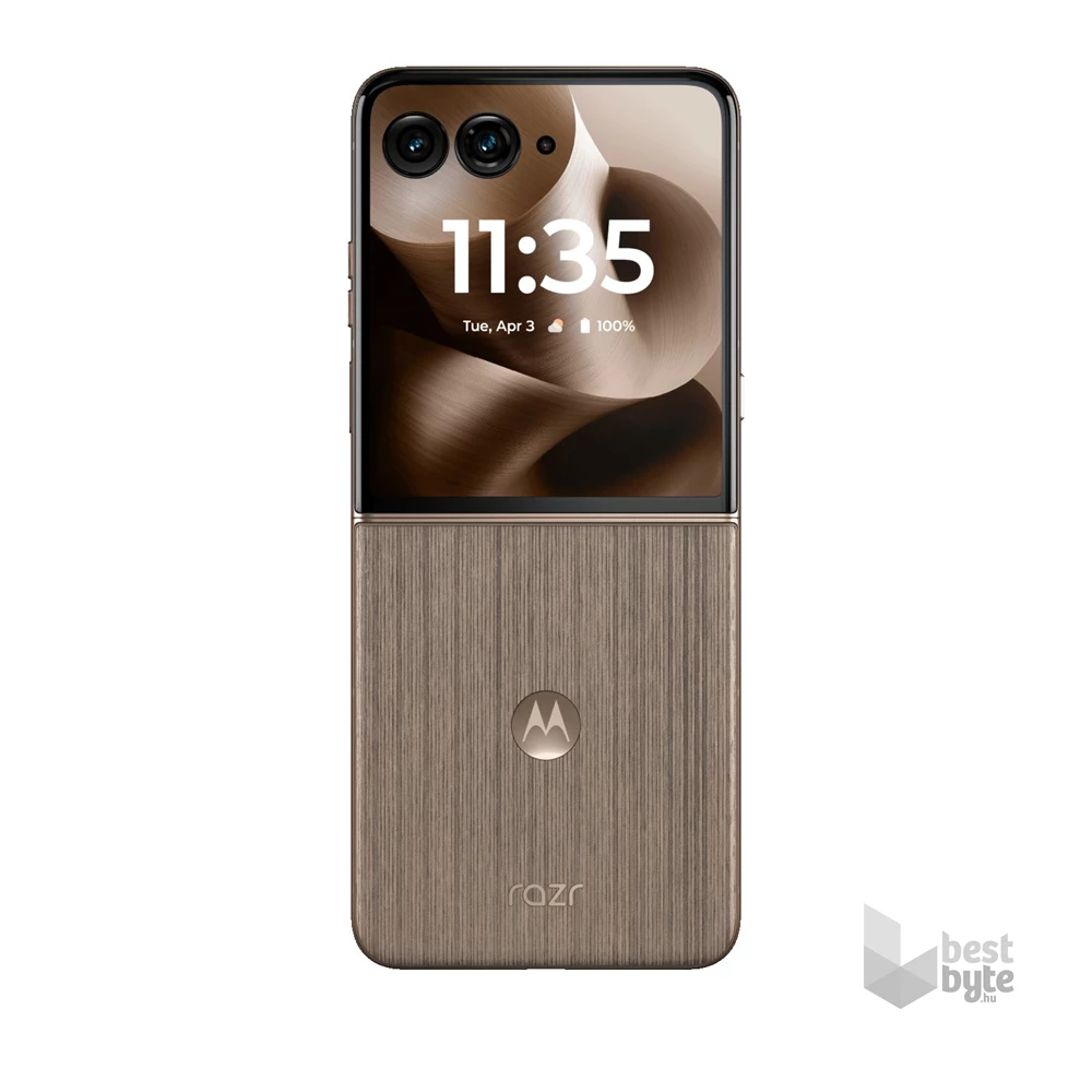 Motorola Razr 60 Ultra 16/512GB DualSIM kártyafüggetlen okostelefon - Pantone Mountain trail - barna