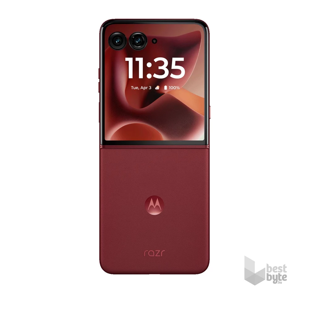 Motorola Razr 60 Ultra 16/512GB DualSIM kártyafüggetlen okostelefon - Pantone Rio Red - piros