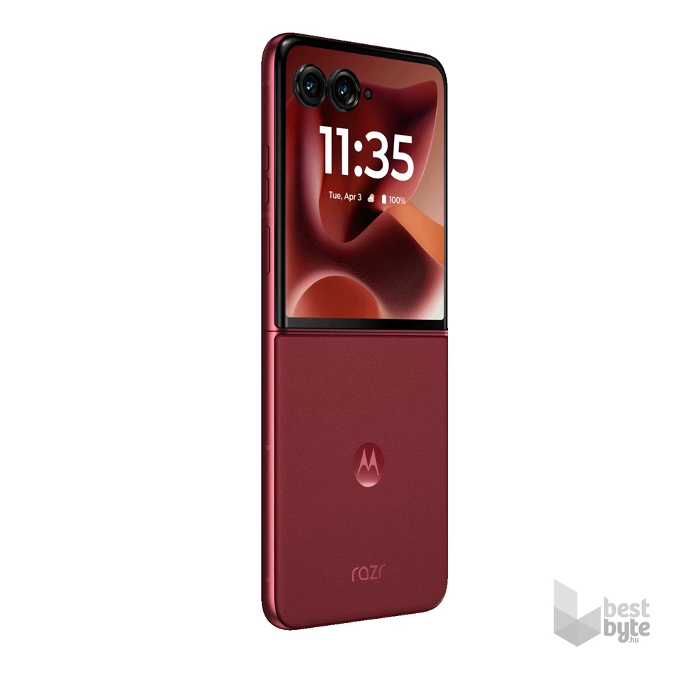 Motorola Razr 60 Ultra 16/512GB DualSIM kártyafüggetlen okostelefon - Pantone Rio Red - piros