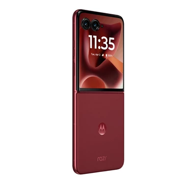 Motorola Razr 60 Ultra 16/512GB DualSIM kártyafüggetlen okostelefon - Pantone Rio Red - piros