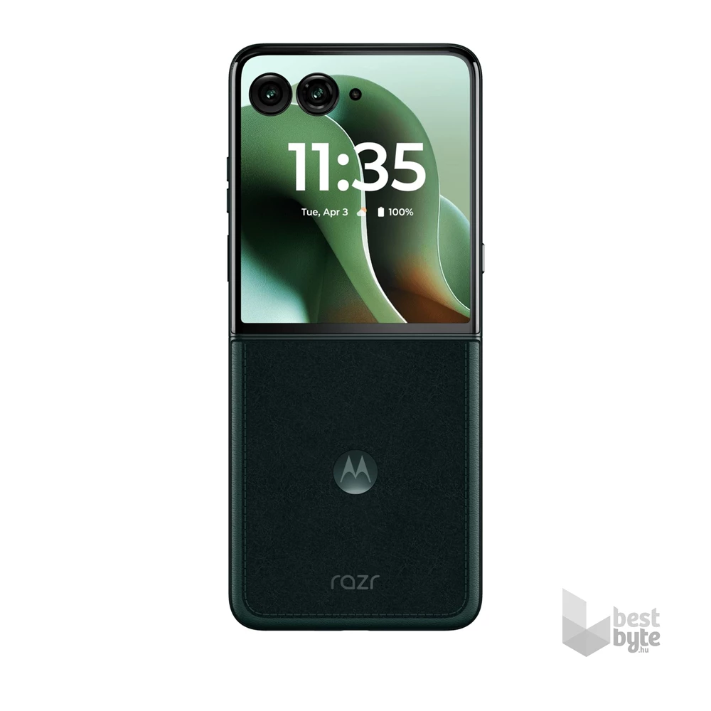 Motorola Razr 60 Ultra 16/512GB DualSIM kártyafüggetlen okostelefon - Pantone Scarab - zöld