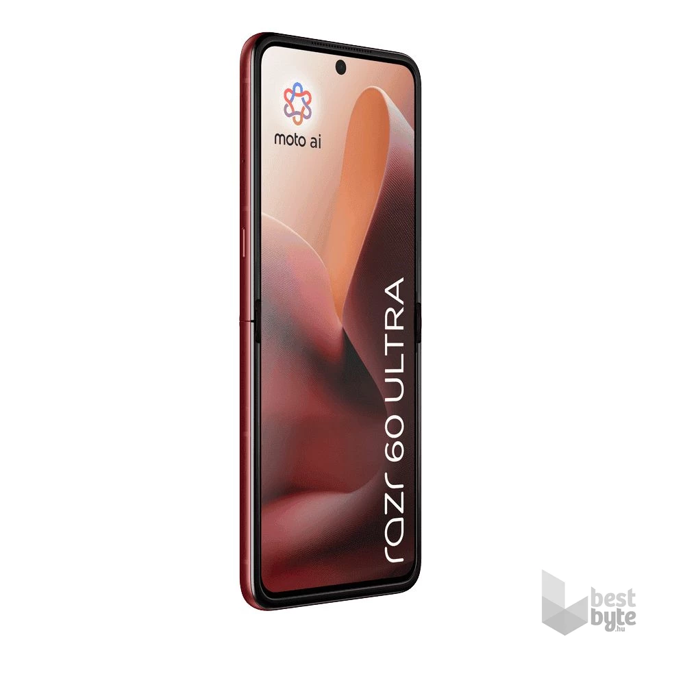 Motorola Razr 60 Ultra 16/512GB DualSIM kártyafüggetlen okostelefon - Pantone Rio Red - piros