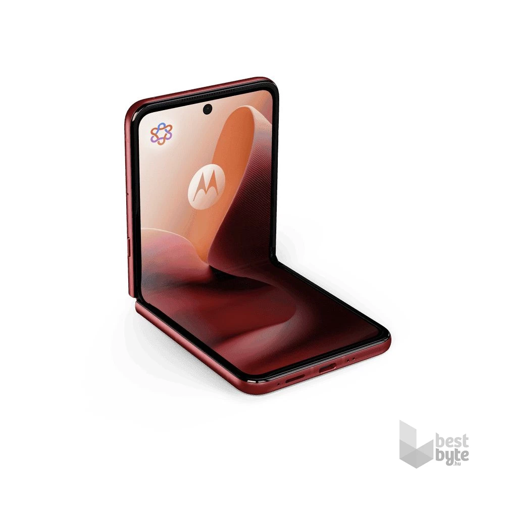 Motorola Razr 60 Ultra 16/512GB DualSIM kártyafüggetlen okostelefon - Pantone Rio Red - piros