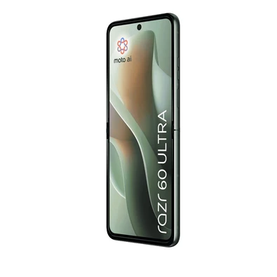 Motorola Razr 60 Ultra 16/512GB DualSIM kártyafüggetlen okostelefon - Pantone Scarab - zöld