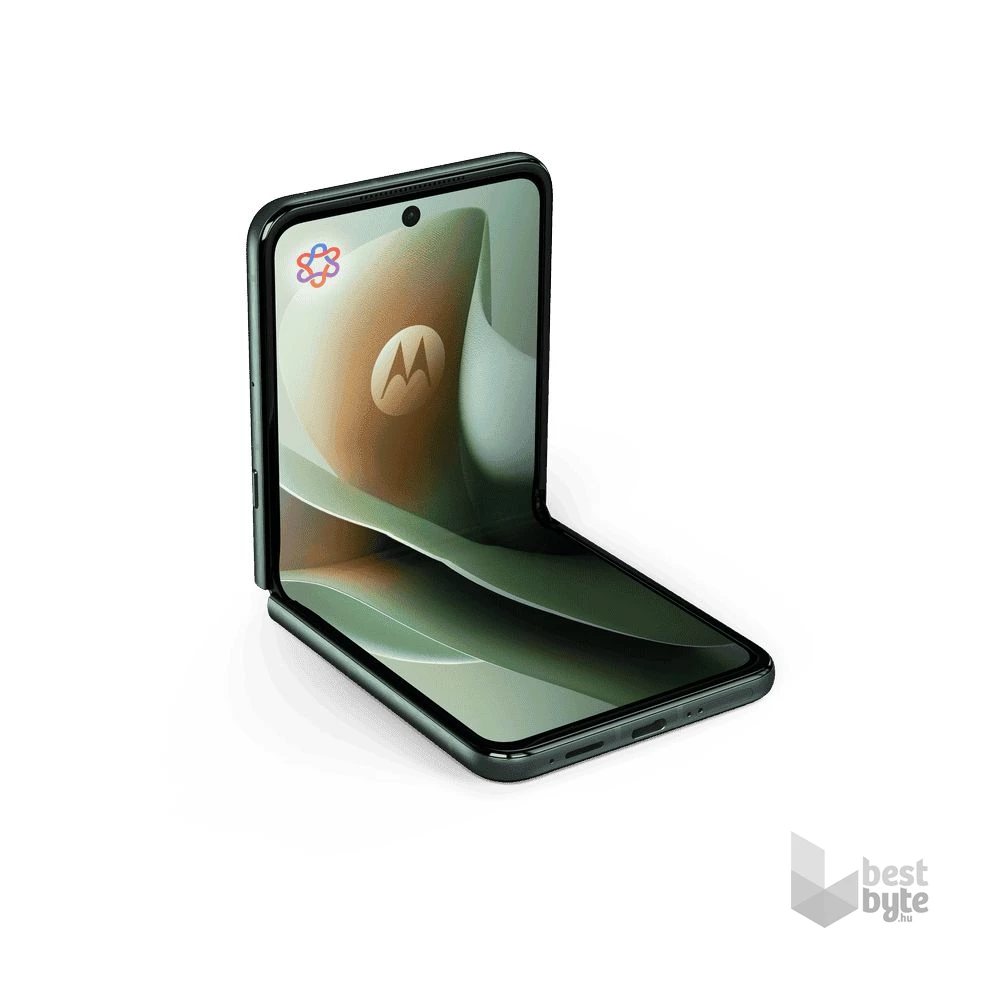 Motorola Razr 60 Ultra 16/512GB DualSIM kártyafüggetlen okostelefon - Pantone Scarab - zöld