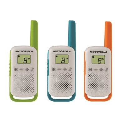 Motorola Talkabout T42 Triple Pack walkie talkie (3db)