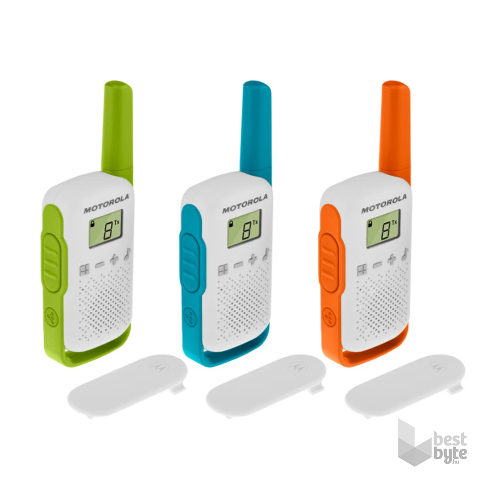 Motorola Talkabout T42 Triple Pack walkie talkie (3db)