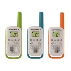 Motorola Talkabout T42 Triple Pack walkie talkie (3db) (Újracsomagolt)