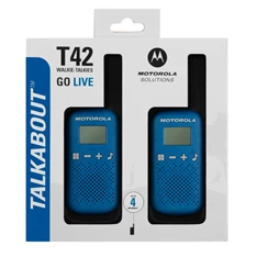 Motorola Talkabout T42 kék walkie talkie (2db)