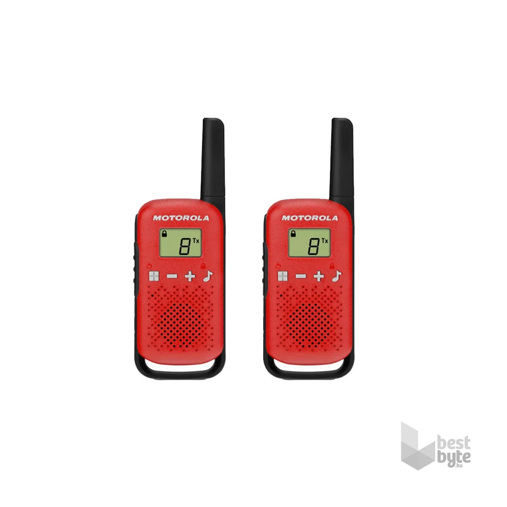 Motorola Talkabout T42 piros walkie talkie (2db)