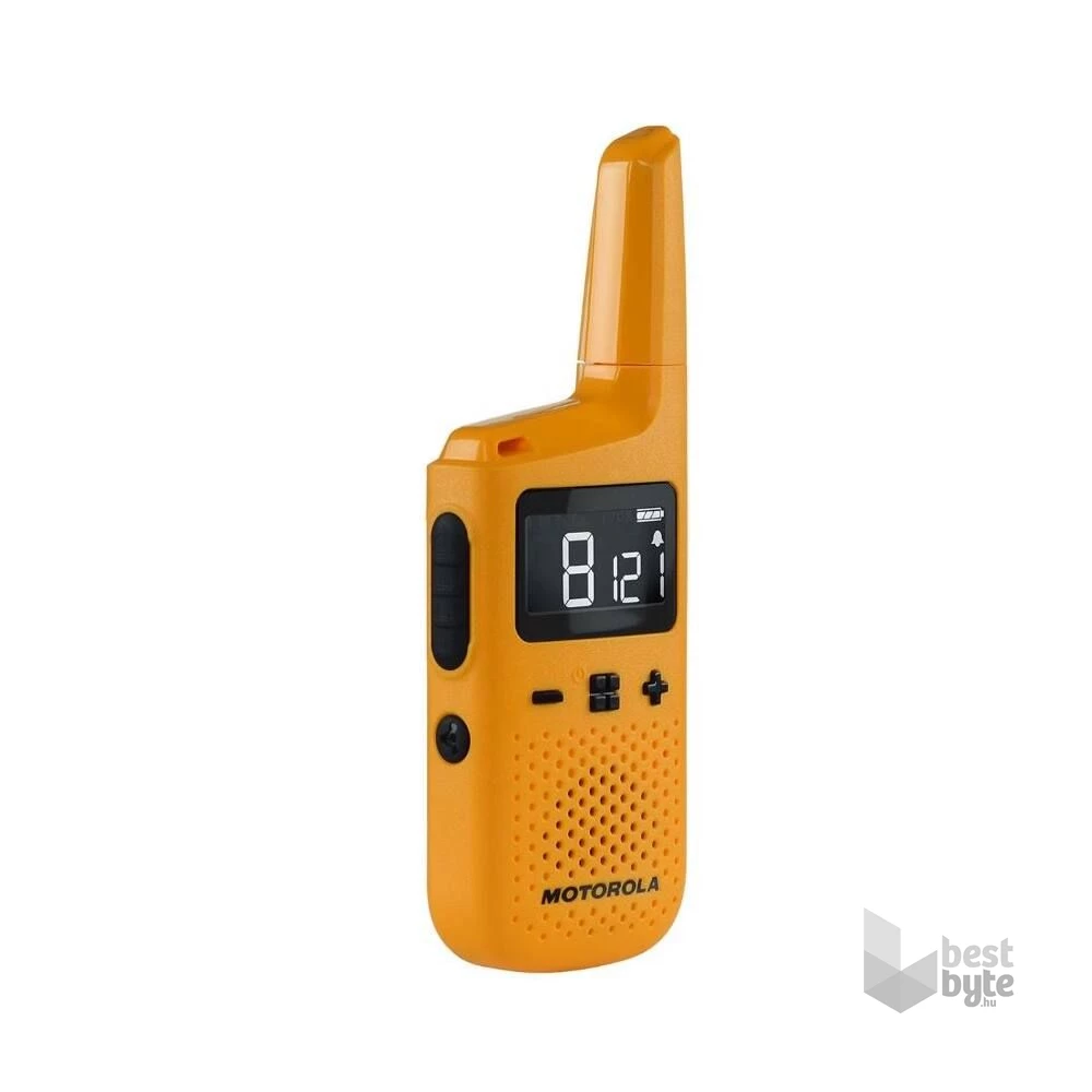 Motorola Talkabout T72 sárga walkie talkie (2db) + EU/UK adapter