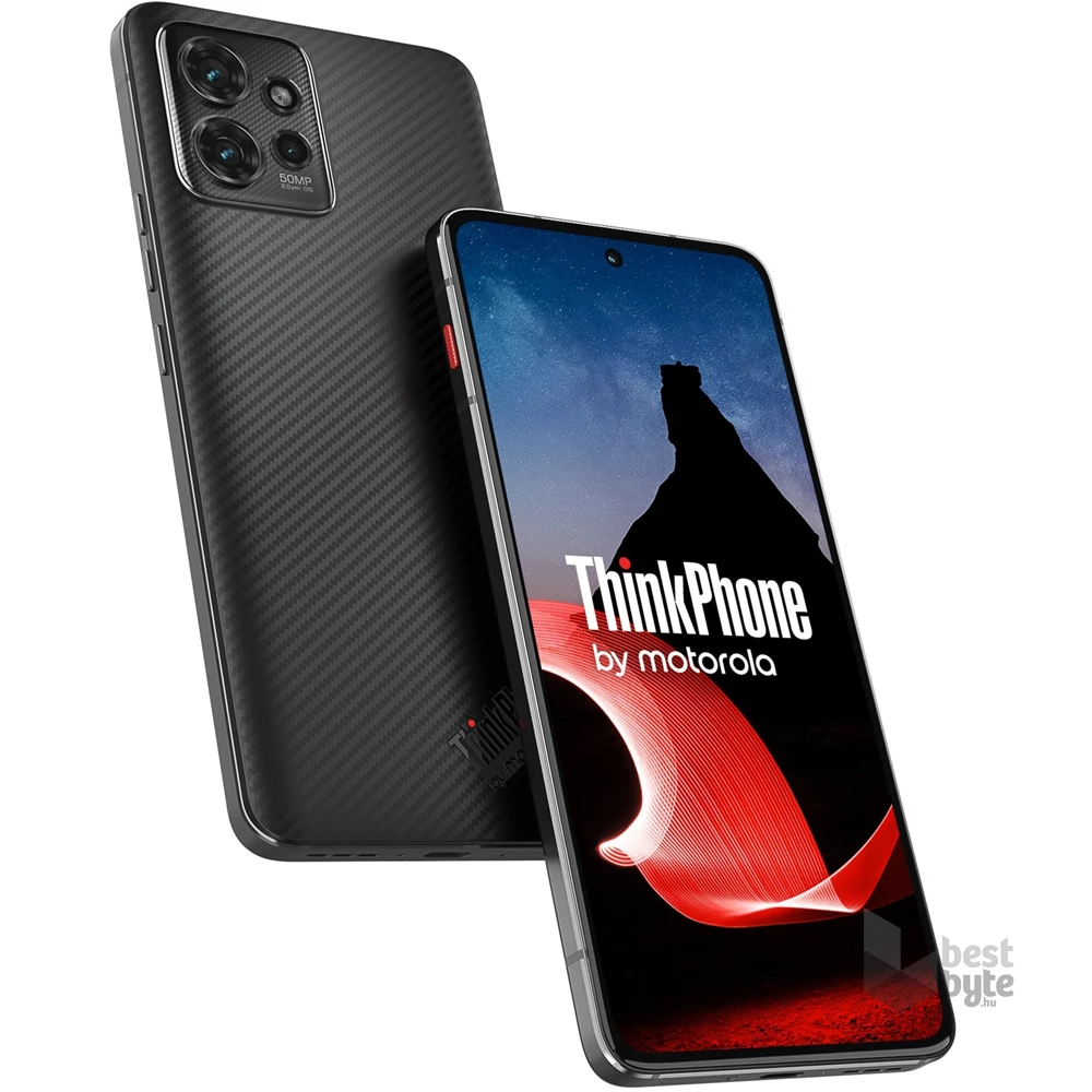 Motorola ThinkPhone 8/256GB DualSIM kártyafüggetlen okostelefon - fekete (Android)