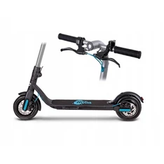 Motus Scooty 8,5" + (Plus) fekete-türkiz elektromos roller (felnőtteknek, 126 cm magas építésű)