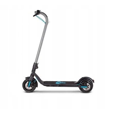 Motus Scooty 8,5" + (Plus) fekete-türkiz elektromos roller (felnőtteknek, 126 cm magas építésű)