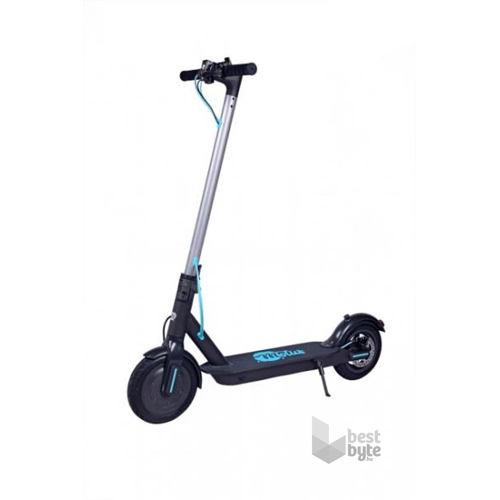 Motus Scooty 8,5" + (Plus) fekete-türkiz elektromos roller (felnőtteknek, 126 cm magas építésű)