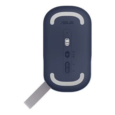 Mouse ASUS MD100 Vezeték nélküli Egér - Kék