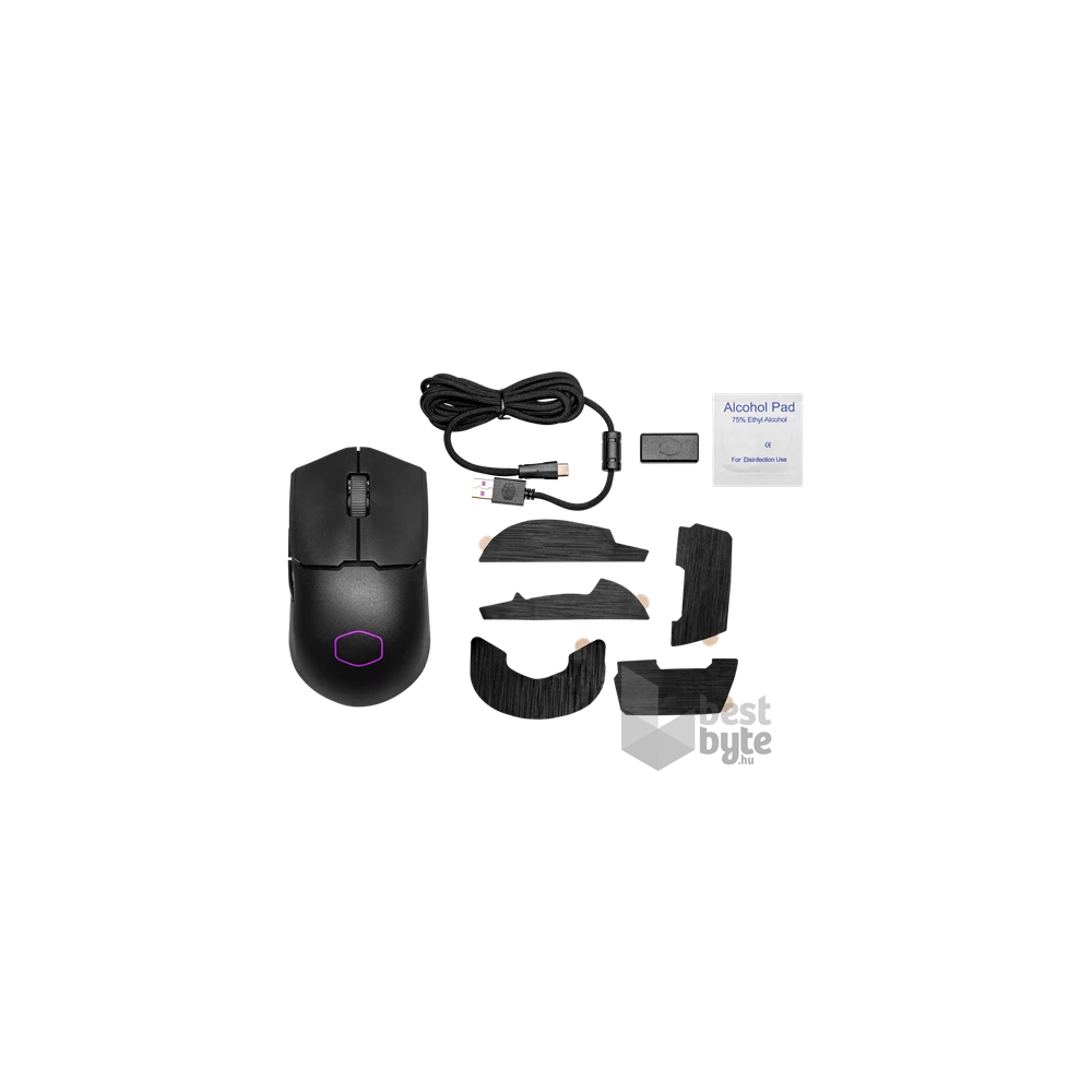 Mouse Cooler Master MM712 Hybrid Mouse - Gaming egér - Fekete - MM-712-KKOH1
