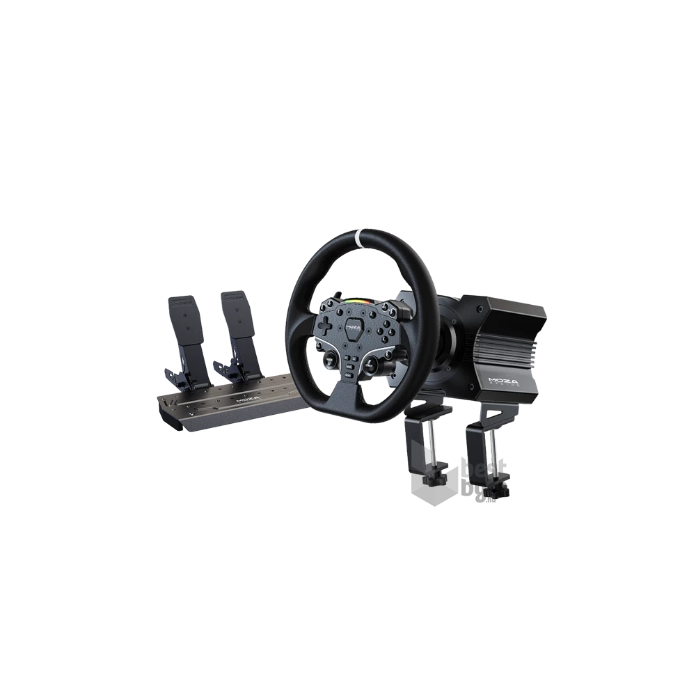Moza Racing RS20 R5 PC kormány + R5 szervo alap + pedál