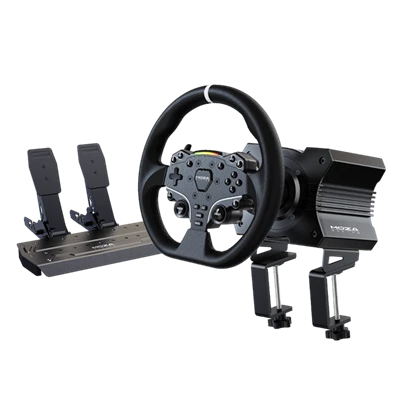 Moza Racing RS20 R5 PC kormány + R5 szervo alap + pedál