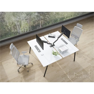 Multibrackets M Deskmount Gas Spring Single 15"-30" fekete asztali konzol