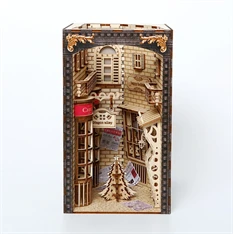 Multiversum 3D Fa Diagon Cristmass Alley Diorama / Bookend 3D puzzle