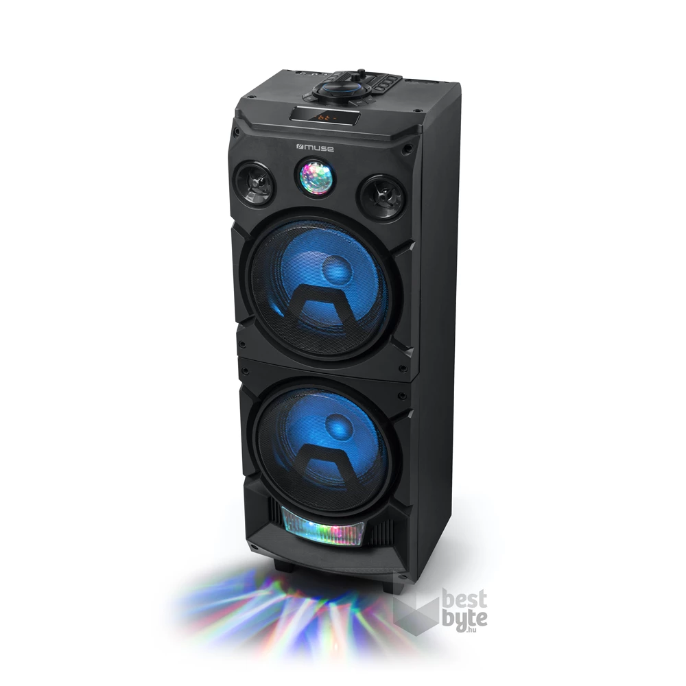 Muse M-1935DJ mikrofonnal Bluetooth party hangszóró