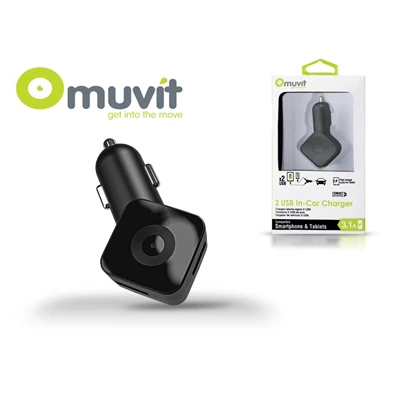 Muvit I-MUDCC0095 USB 3.1A szivargyújtó töltő