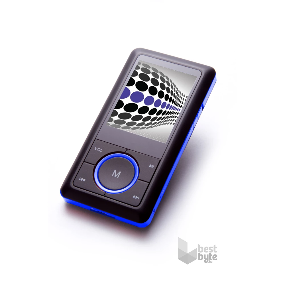 MyAudio LIFE4 4GB kék-fekete MP4 lejátszó
