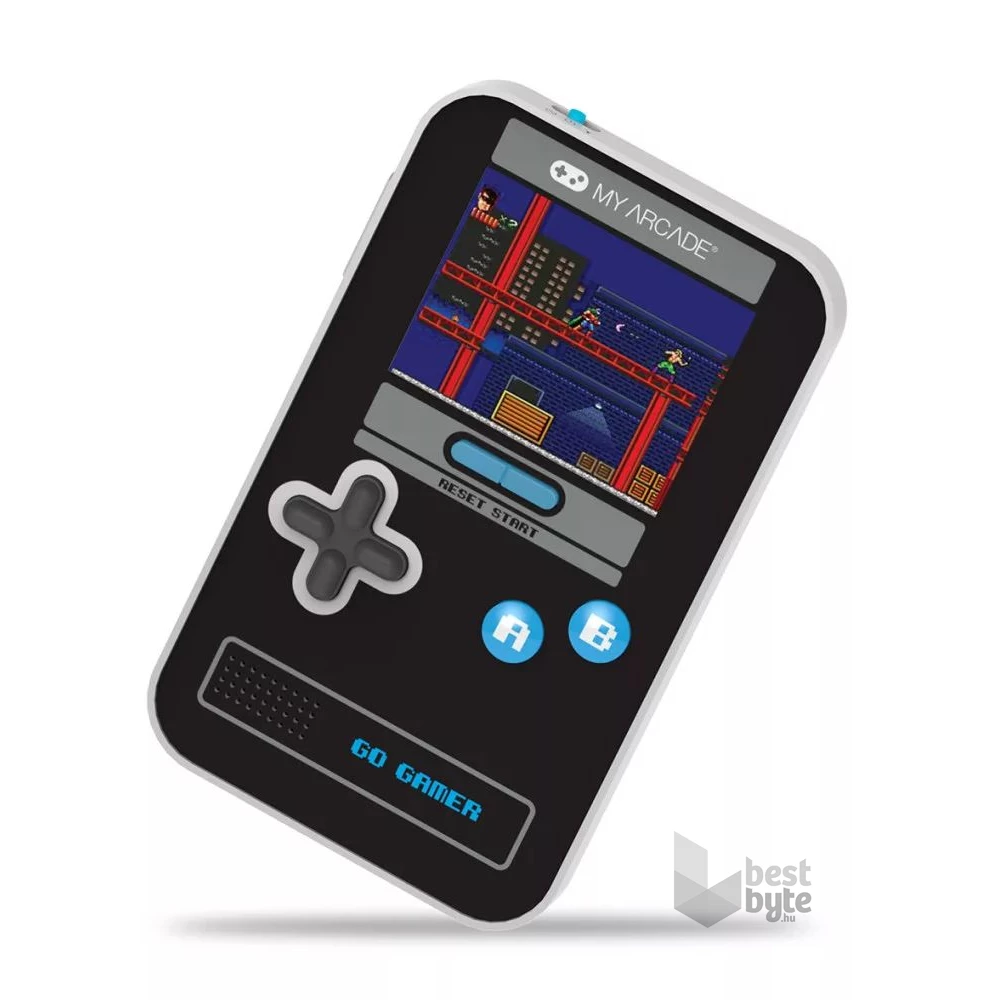My Arcade DGUN-3913 Go Gamer Classic 300in1 fekete-kék hordozható kézikonzol
