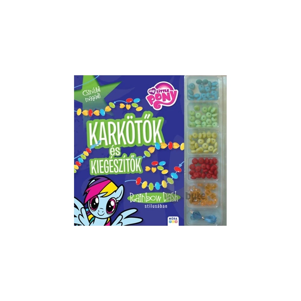 My Little Pony Csináld magad! Karkötők és kiegészítők Rainbow Dash stílusában