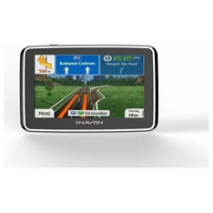 NAVON N490 Plus 4,3" iGO8 Európa élettartam térképpel GPS navigáció