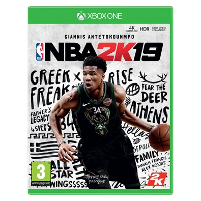 NBA 2K19 XBOX One játékszoftver