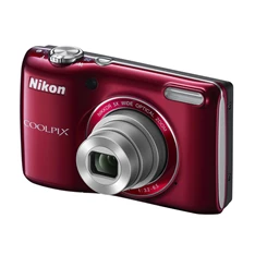 NIKON Coolpix L26 Vörös 16MP digitális fényképezőgép