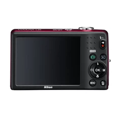 NIKON Coolpix L26 Vörös 16MP digitális fényképezőgép